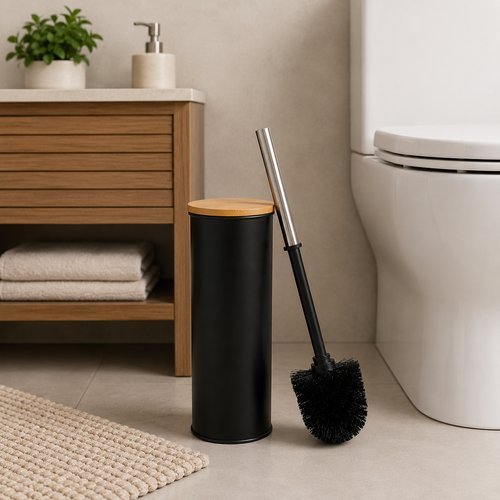 7yeeeljdxpa-lg-2.jpg Escova Sanitária com Suporte - Preta