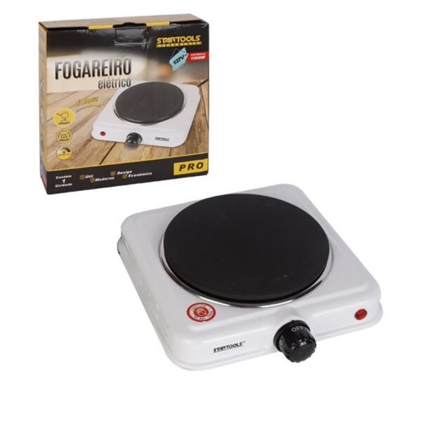 Fogareiro Elétrico Indução 1 Boca 127V - Branca
