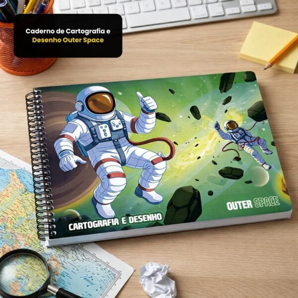 81pz4o15uhl-xl-1.jpg Caderno de Cartografia e Desenho Outer Space - Sortido