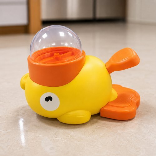 86x1x03888t-lg-2.jpg Petisqueira Alimentador de Pets Interativa Pato - Amarela
