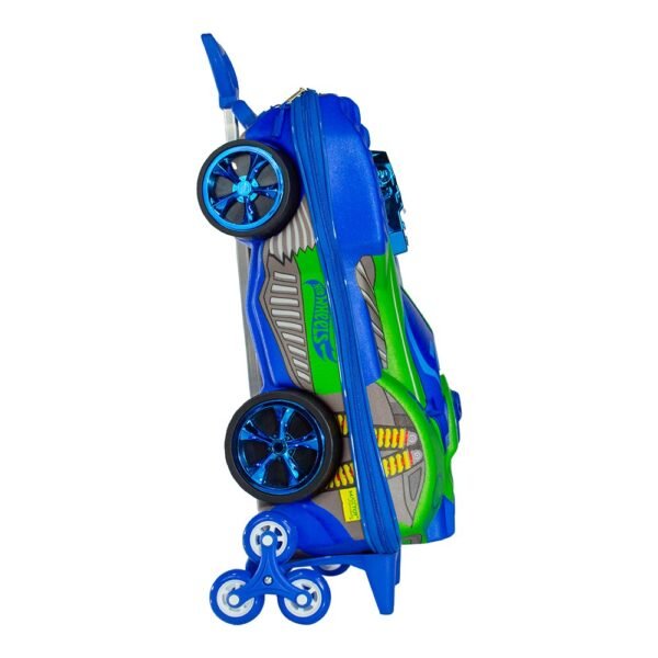 8iu93ji9hrm-xl-1.jpg Mala Infantil Hot Wheels 3D com Rodinhas - Multicolorida