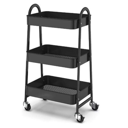 8mnrbsrmwi3-lg-2.jpg Prateleira de Metal Multiuso 3 Andares Com Rodinhas - Preto