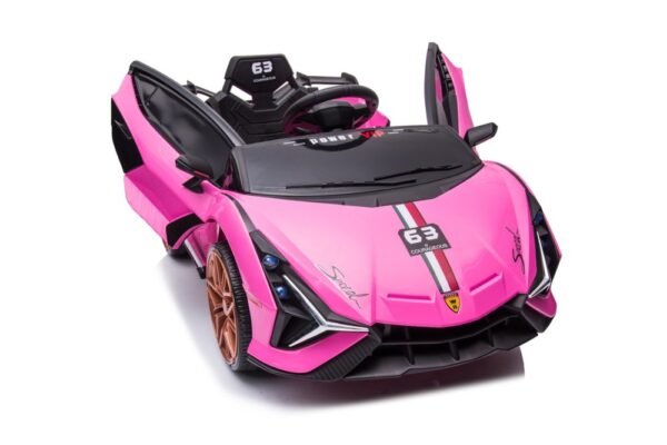 Carrinho Esportivo Elétrico Infantil - Rosa 12v