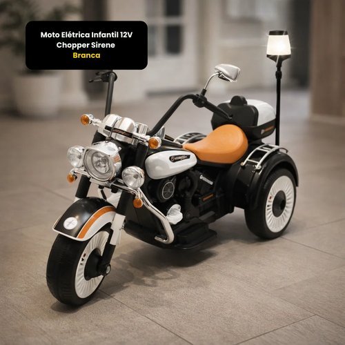 8whg0f5y7sj-lg-3.jpg Moto Elétrica Infantil 12V Chopper Sirene Branca