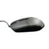 Conjunto Teclado e Mouse Com Fio - Preta