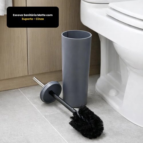 a1tyegimt1g-lg-3.jpg Escova Sanitária Matte com Suporte - Cinza