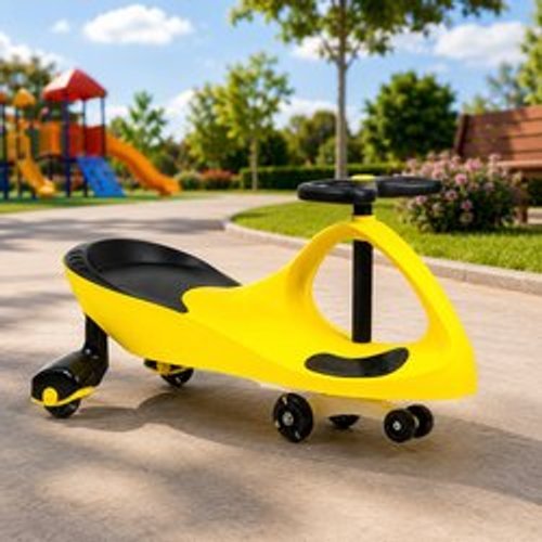 Carrinho de Rolimã Infantil Super Car - Amarela