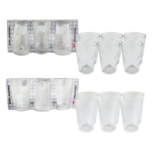 af7tf9s3zhe-lg-2.jpg Kit 6 Copos de Vidro 200ml Arizona Transparente
