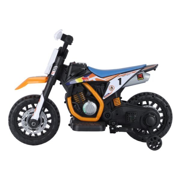 b0q3o7ihoo5-xl-1.jpg Moto Elétrica Infantil 2 Rodas Com Rodinhas Bateria Recarregável - Laranja