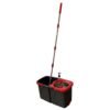 Mop Giratório Duo 360° Powermaid com Balde Duplo e Centrífuga em Aço Inox