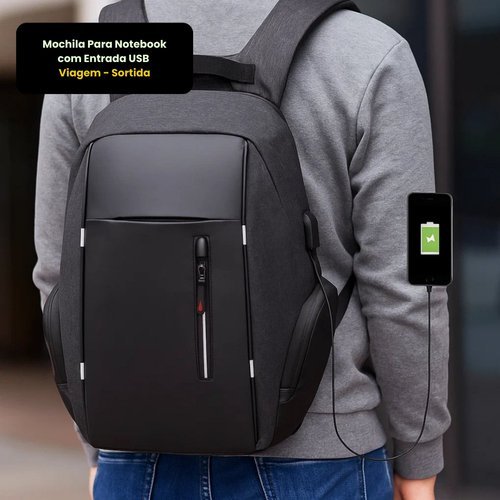 bl8nj3k0abm-lg-2.jpg Mochila Para Notebook com Entrada USB Viagem - Sortida