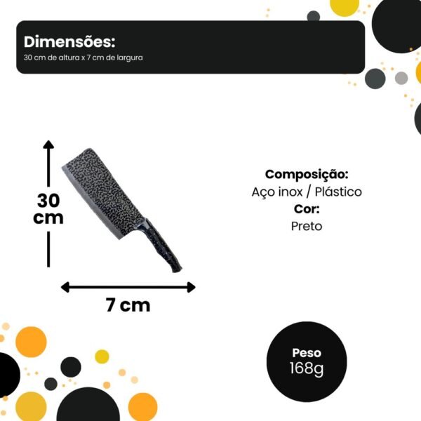 Cutelo Sultan Inox 30cm
