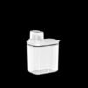 bylsxma75td-xl-1.jpg Dispenser Sabão Flow 1,5L Transparente Silicone Vedação Sistema Evita Desperdício