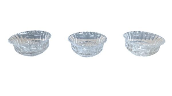Conjunto 3 Browl Vidro Alexa