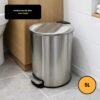 ccvk55hfb49-xl-1.jpg Lixeira Inox 5L Slim com Pedal
