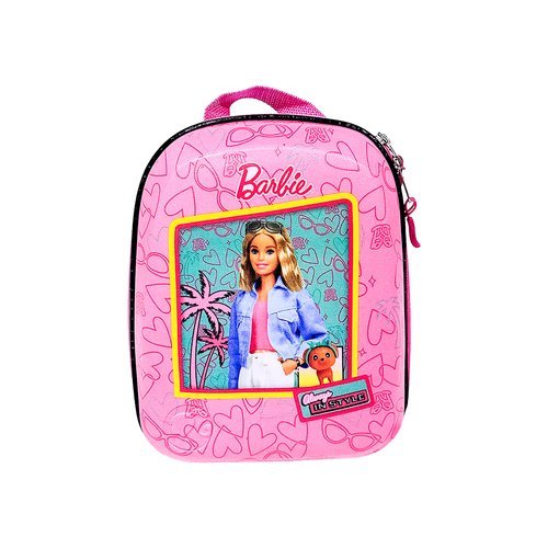 cptct3mgrxq-lg-2.jpg Mochila Infantil Barbie Tamanho P - Rosa