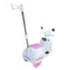 Moto Elétrica Infantil com Empurrador - Rosa