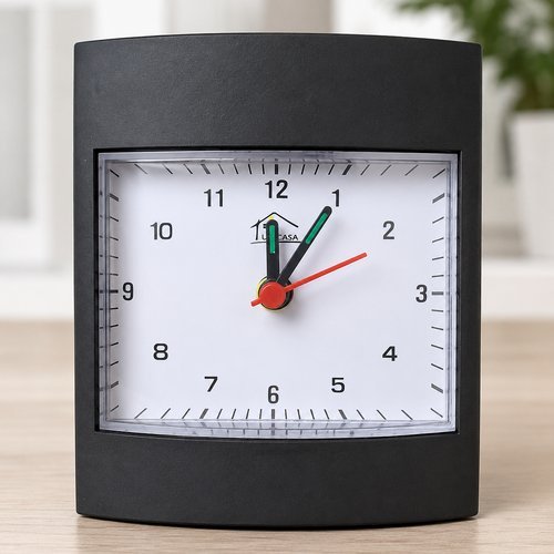 cxxeqckxjkd-lg-1.jpg Relógio de Mesa Quadrado 10cm - Preta
