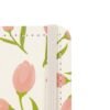 Caderno Tulipa Capa Dura Reposicionável Disco Floral Grande G