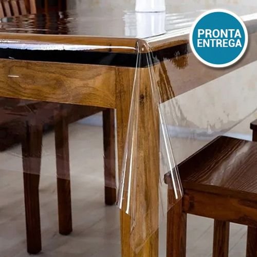 djzknjan63v-lg.jpg Toalha Protetor de Mesa 210x140m - Transparente