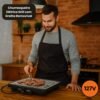 dlv6c4486y-xl-1.jpg Churrasqueira Elétrica Grill com Grelha Removível 127V - Preta