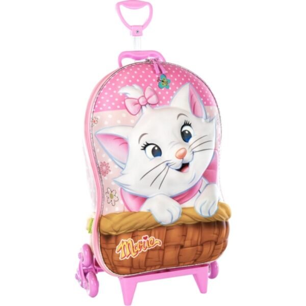 dwyec2qkmnl-xl-1.jpg Mala Infantil Gatinha Marie 3D com Rodinhas - Rosa