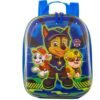 Mochila Infantil Patrulha Canina Chase Spy Tamanho P - Azul