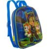 Mochila Infantil Patrulha Canina Chase Spy Tamanho P - Azul