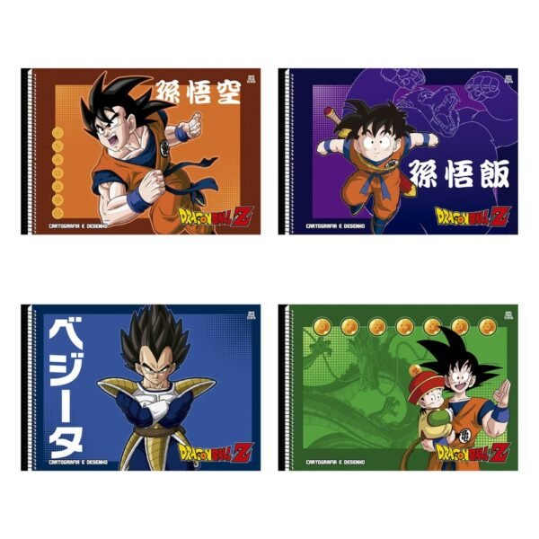 ebaku6f9ol6-xl-1.jpg Caderno de Cartografia e Desenho Dragon Ball Z - Sortido