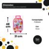 ecc344pmibp-xl-1.jpg Mochila de Rodinhas Infantil Sweeties - Rosa