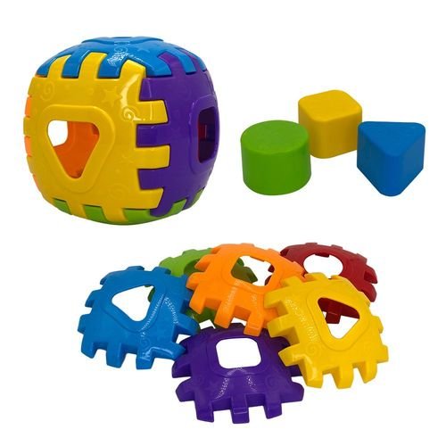 efhgcirpd47-lg-2.jpg Cubo Didático Monta e Desmonta com 3 Peças de Encaixar - Colorido