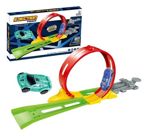 f6jdi050ya-lg-3.jpg Pista Carrinho Com Lançador Brinquedo Infantil De Montar 360º
