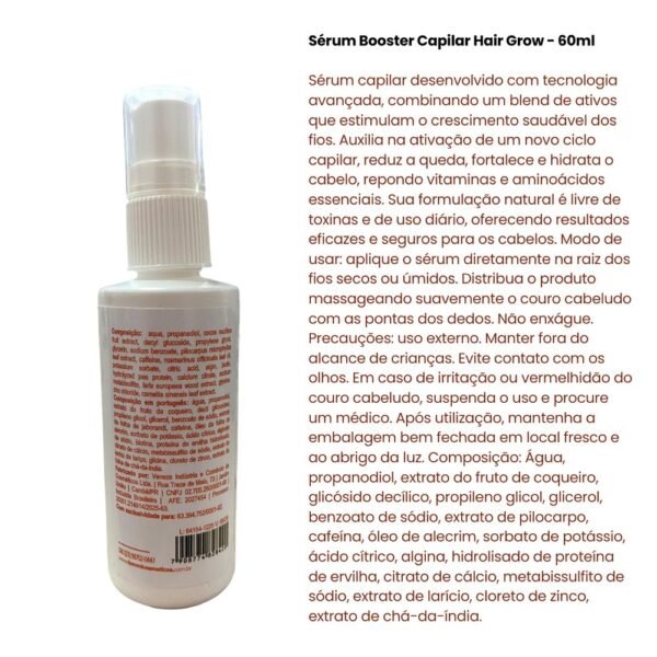 Sérum Booster Capilar Hair Grow - 60ml