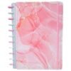 Caderno Disko Gran Capa Dura Disco Reposicionável Rosa Grande G