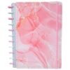 Caderno Disko Gran Capa Dura Disco Reposicionável Rosa Grande G
