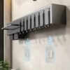 fyiemttyqrb-lg-2.jpg Suporte Organizador para Utensílios de Cozinha 6 Ganchos - Cinza