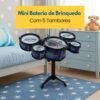 g5wr0uabgs8-xl-1.jpg Mini Bateria de Brinquedo com 5 Tambor - Sortida
