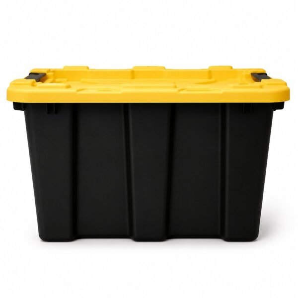 gei0rwo2rei-xl-1.jpg Caixa Organizadora com Tampa Alta Resistência 25 Litros - Preta