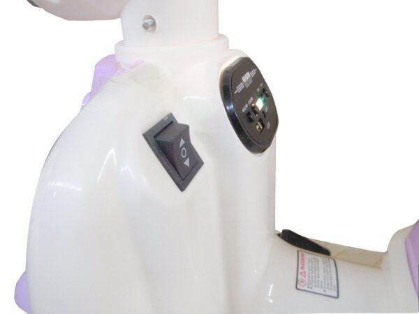 Moto Elétrica Infantil Candy com Empurrador - Lilás