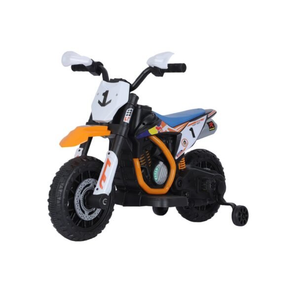hd3a0m0i5rl-xl-1.jpg Moto Elétrica Infantil 2 Rodas Com Rodinhas Bateria Recarregável - Laranja