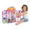 Casa Pet House Maleta Portátil 3D Acessórios Brinquedo Infantil