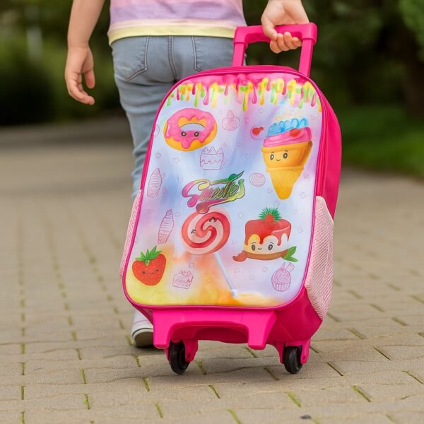 hf8h95usj4s-xl-1.jpg Mochila de Rodinhas Infantil Sweeties - Rosa