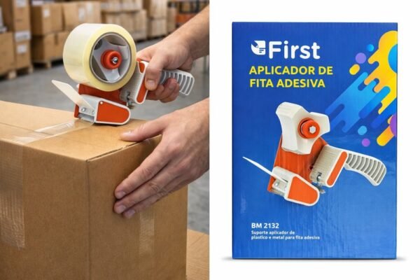 i2c3i2fk0y-xl-1.jpg Aplicador Para Fita Adesiva Com Suporte em Plástico e Metal