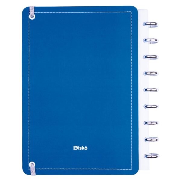 Caderno Capa Dura Listral Azul Grande G Disco Reposicionável