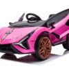 Carrinho Esportivo Elétrico Infantil - Rosa 12v