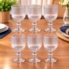 Conjunto 6 Taça athens de vidro 380ml