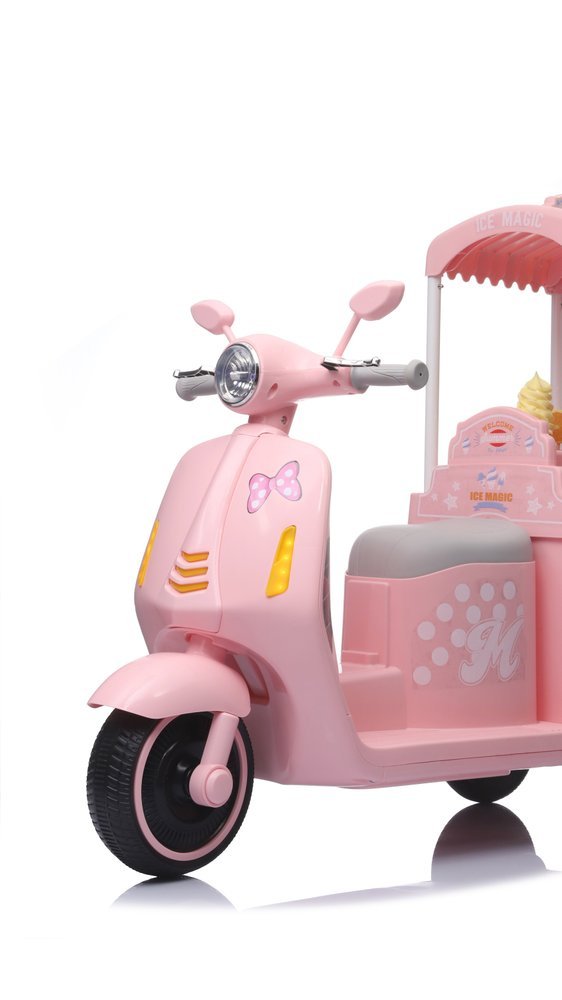 jxgk0ktvi8-xl-4.jpg Moto Elétrica Infantil 12V Sorveteria - Rosa