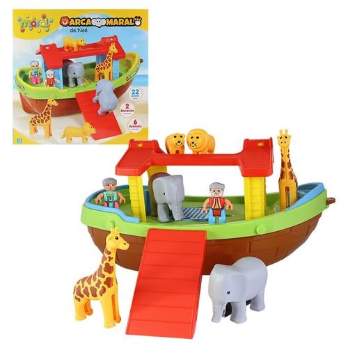 kbengapt1ic-lg-2.jpg Arca de Noé para Montar com 2 Bonequinhos e 6 Animais