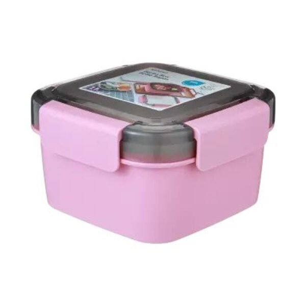 kbpbymy00lq-xl-1.jpg Kit Saladeira com 2 Níveis e Talher 1,1 Litro - Rosa