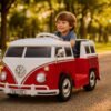 l4tytigbkv-xl-1.jpg Carrinho Elétrico Infantil Classic Kombi - Vermelha